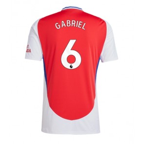 Arsenal Gabriel Magalhaes #6 Domaci Dres 2024-25 Kratak Rukavima